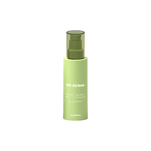 1.7oz/50ml Monomaterial PP Airless Pump Bottle, Eco-Design Metal-Free Pump & Overcap