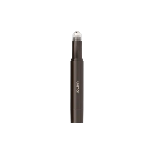 0.17oz/5ml Refillable PP Airless Pen Bottle with Stainless Steel Rollerball Applicator, 0.1cc Dosage