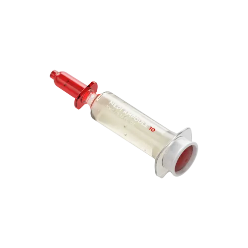 0.33oz/10ml PP Syringe Ampoule with Precision Needle Nose Dispensing Tip