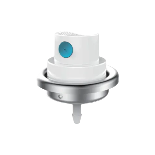 1-Inch Aerosol Spray Valve with Metal Crimp Cup and Optional Vapor Phase Housing