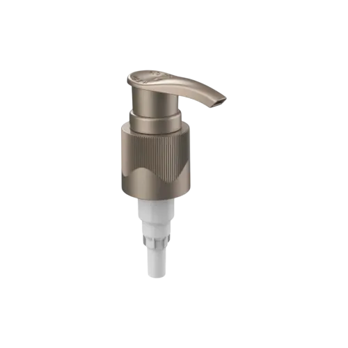 24-415 Ribbed Wave PP Saddle Lotion Pump, 2cc Dosage
