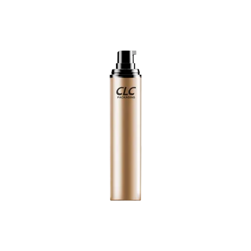 1.7oz / 50ml PP Slim Airless Pump Bottle with Flush Overcap, 0.25cc Dosage