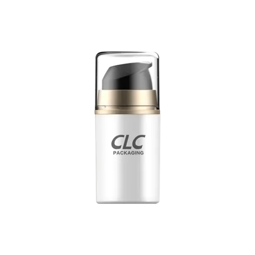 0.5oz / 15ml PP Cylinder Airless Pump Bottle, 0.4cc Dosage