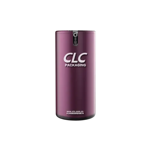 1oz / 30ml ABS Cylinder Airless Pump Bottle with Integrated Actuator, 0.25cc