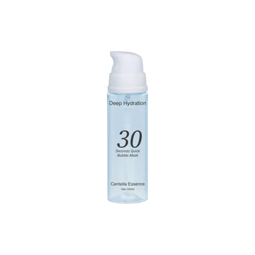 5.07oz/150ml 30-400 Double-Wall PET Round Bubble Mask Bottle with PP Foam Pump