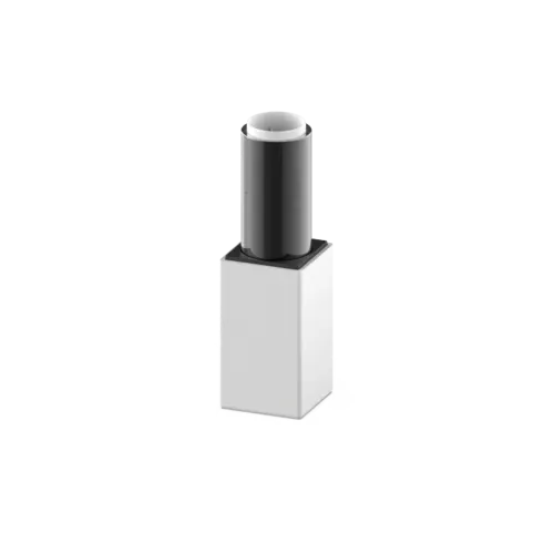 3.6g ABS Square Lipstick Tube with 12.1mm Bullet Cup & Magnetic Snap