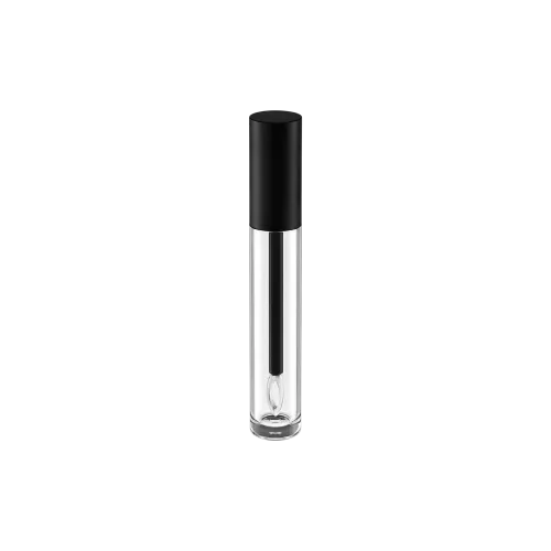 6.9ml / 0.23oz PETG Cylinder Lip Gloss Tube with Reservoir Tip Applicator