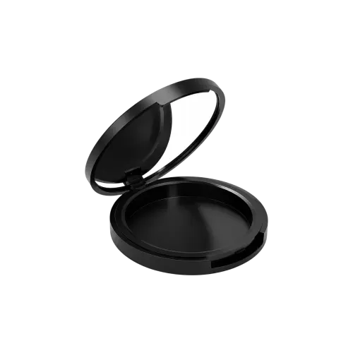 Single-Pan Round ABS Powder Compact with Mirror
