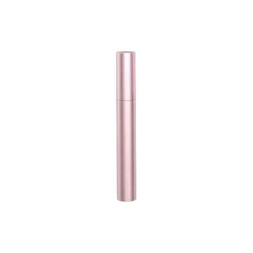 8ml / 0.27oz PETG Cylinder Mascara Tube with Metallic ABS Cap & Nylon Comb Bristle Brush