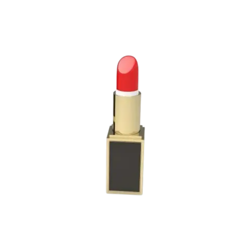5g ABS Square Lipstick Tube with Aluminum A-Shell & 12.1mm Bullet Cup