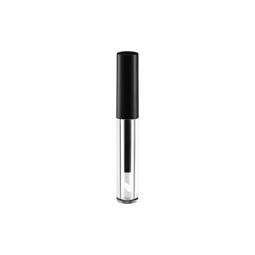0.5ml / 0.02oz PETG Cylinder Lip Gloss Tube with ABS Cap & Customizable Wand Applicator