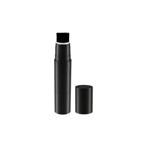 6g ABS Dual-Ended Top-Fill Cylinder Eyeliner Stick with Nylon Brush Applicator
