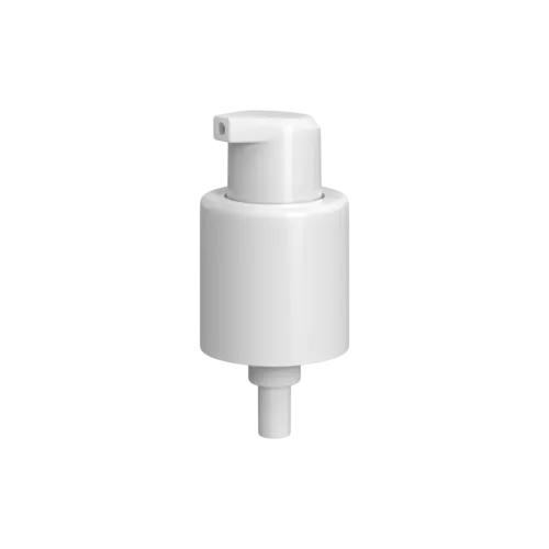 20-410 PP Slim Serum & Treatment Pump, 0.23cc Dosage with External Spring & Clear Overcap