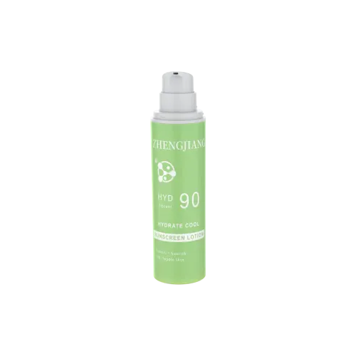 1.7oz / 50ml Refillable PP Double Wall Cylinder Airless Pump Bottle, 0.23cc Dosage