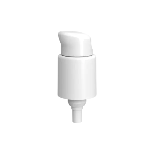 24-410 PP Slim Oil Treatment Pump with Nozzle Cap, 1cc Dosage with External Spring, Compatible with High-Viscosity Formulas