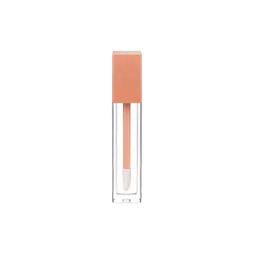 0.07oz / 2ml Thick-Wall PETG Square Lip Gloss Tube with ABS Cap & Doe Foot Applicator