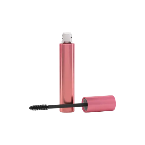 0.37oz / 11ml 23mm Cylinder PETG Mascara Tube with Wiper, ABS Cap & Nylon Bristle Brush