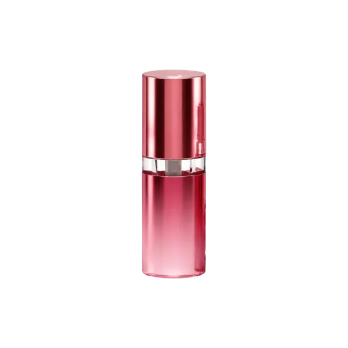 0.51oz / 15.1ml Jumbo PETG Cylinder Lip Gloss Tube with Transparent Band, ABS Cap & Customizable Doe-Foot Applicator