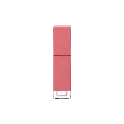 0.31oz / 9.1ml PETG & PP Square Lip Gloss Tube with ABS Cap, Transparent Base & Customizable Doe-Foot Applicator