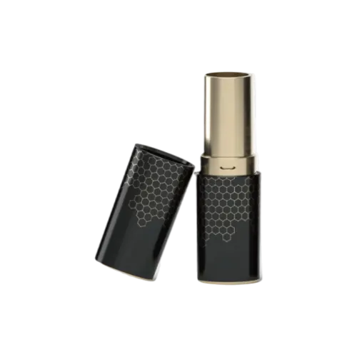 5.1g ABS Cylinder Lipstick with 12.7mm PP Bullet Cup & Customizable Decorative Finish