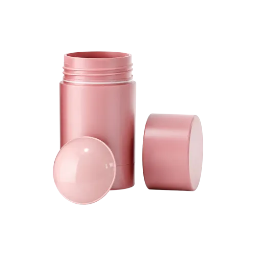 60g Monomaterial PP Bottom-Fill Cylinder Deodorant Stick with Domed Sealing Disc & 32.8mm Cup