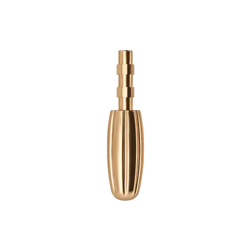 2mm Stem Ridged Bullet Zamac Cosmetic Applicator for Lip Gloss & Concealer