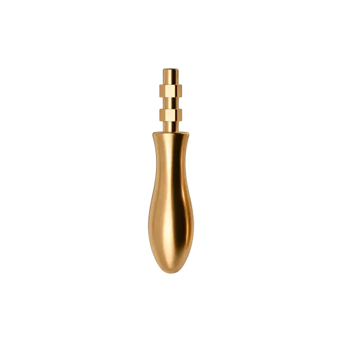 1.8mm Stem Teardrop Zamac Cosmetic Applicator for Lip Gloss & Concealer