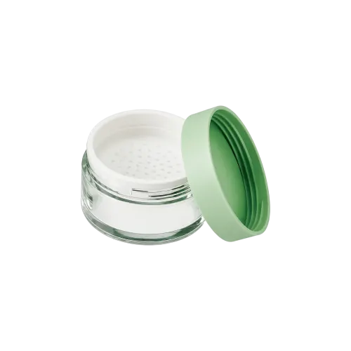 3.2oz / 95ml AS Straight Sided Loose Powder Sifter Jar