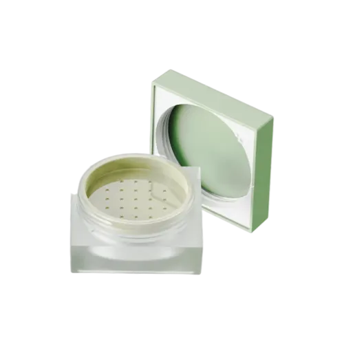 2.44oz / 72.2ml AS Straight Sided Loose Powder Mesh Sifter Jar
