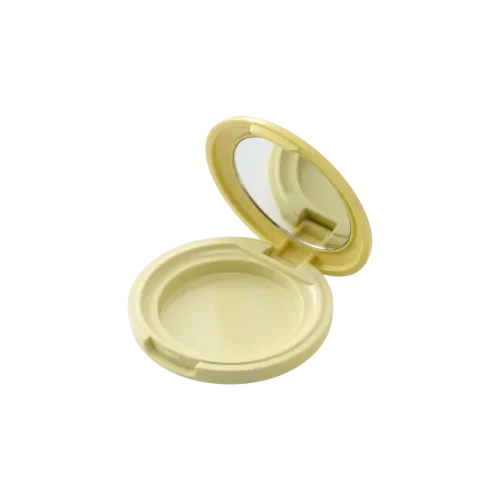 3.7g Single-Pan Round ABS & AS Powder Compact with Mirror