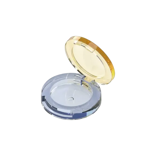 4.8g Thick-Wall Single-Pan Round Fully-Transparent ABS & AS Compact