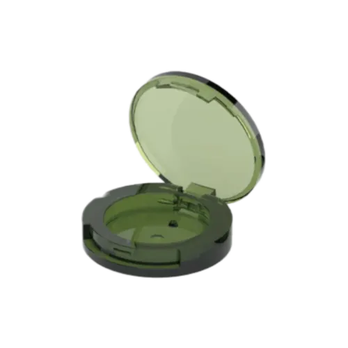 2.95g Thick-Wall Single-Pan Round Fully-Transparent ABS & AS Compact