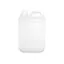 Multi-Mold Plastics 10L 63-400 HDPE F-Style Jug with Recessed Label Panel