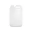 Multi-Mold Plastics 405.8oz /12L 63-400 HDPE F-Style Jug with Recessed Label Panel