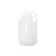 Multi-Mold Plastics 135.3oz /4L 38-400 HDPE Gallon Square Jug with Handle