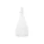 Multi-Mold Plastics 2oz /60ml 18-400 HDPE Teardrop Nail Polish Remover Bottle
