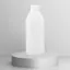 Multi-Mold Plastics 4.1oz /120ml 22-400 HDPE Bevel Bottle