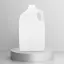 Multi-Mold Plastics 101.4oz /3.0L 38-400 Square HDPE Jug with Handle