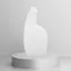 Multi-Mold Plastics 32oz /946ml 28-400 HDPE Oblong Piston Grip Trigger Spray Bottle