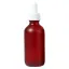 Idealpak 2.0oz /60ml Amber Glass Round Dropper Bottle with 20mm Neck