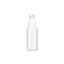 The image displays a clear, cylindrical PET bottle with a capacity of 10.0 oz. The bottle, named Resilux 10.0oz PET Bottle A100G0B, features a smooth, transparent surface and a standard screw-top opening. It has a simple, sleek design with no additional labels or markings. The bottle is empty and stands upright against a plain white background.