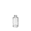 The image shows the Calaso 1.7oz glass bottle. It is a clear, cylindrical glass container with a smooth, polished surface. The bottle features a narrow neck and a small opening at the top, suitable for dispensing liquids or storing small quantities of substances. The overall design is simple and elegant, making it versatile for various uses.