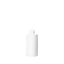 The image shows the Calaso 3.4oz Glass Bottle by Glasmeister. The bottle has a sleek, cylindrical shape with a smooth, clear glass surface. It features a narrow neck and is topped with a metallic screw cap. The overall design is minimalist and elegant, suitable for various liquid products.