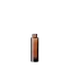 The image shows the Calaso 1.7oz Glass Bottle. The bottle is made of clear glass and has a cylindrical shape with smooth, straight sides. It features a screw-top neck designed to accommodate various types of caps or closures. The overall appearance is sleek and minimalist, suitable for holding liquids such as cosmetics or essential oils. The bottle is placed against a plain, white background, providing a clear and unobstructed view of its design and structure.