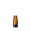 The image shows the "Calaso 0.2oz Glass Dropper Bottle." The bottle is clear with a cylindrical shape and features a black dropper cap. The dropper has a small, tapered nozzle for precise dispensing. The overall design is sleek and minimalist, suitable for storing and dispensing small quantities of liquids such as essential oils or serums.