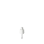 The image shows the Calaso PP Dropper DIN18. It features a black plastic dropper cap with a ribbed texture for easy grip. Attached to the cap is a clear glass pipette designed for precise liquid dispensing. The dropper is meant to be used with bottles that have a DIN18 neck finish.