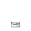 The image shows the Calaso 3.4oz Glass Jar from Glasmeister. It is a small, clear glass jar with a cylindrical shape and a wide mouth, suitable for storing various contents. The jar has a smooth, polished surface and a flat base, providing stability when placed on a flat surface.