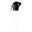 The image features the Calaso PP Sprayer 24-410. It is a plastic sprayer nozzle designed for bottles, typically used for dispensing liquids such as cleaning products, sanitizers, or cosmetics. The sprayer has a white body with a ribbed, ergonomic grip for easy handling, and a clear plastic tube extending from the bottom, which would be inserted into a liquid container. The nozzle has a small, rounded tip for spraying. The overall design is functional and straightforward, highlighting the product’s practical use.