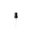 The image features the Calaso PP Sprayer 20-410. It is a plastic sprayer with a white nozzle and a translucent body. The sprayer has a ribbed collar for better grip and control. The nozzle is designed for easy dispersion of liquids, typically used for personal care or household products. The overall design is sleek and functional.