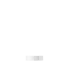 The image displays the "Calaso PP Threaded Closure 39 Special EGA01A1A025-001". This product is a white, cylindrical plastic cap designed for securing containers. It features a smooth, matte finish with evenly spaced vertical ridges around its sides to provide a better grip for opening and closing. The top surface of the cap is flat and unmarked.